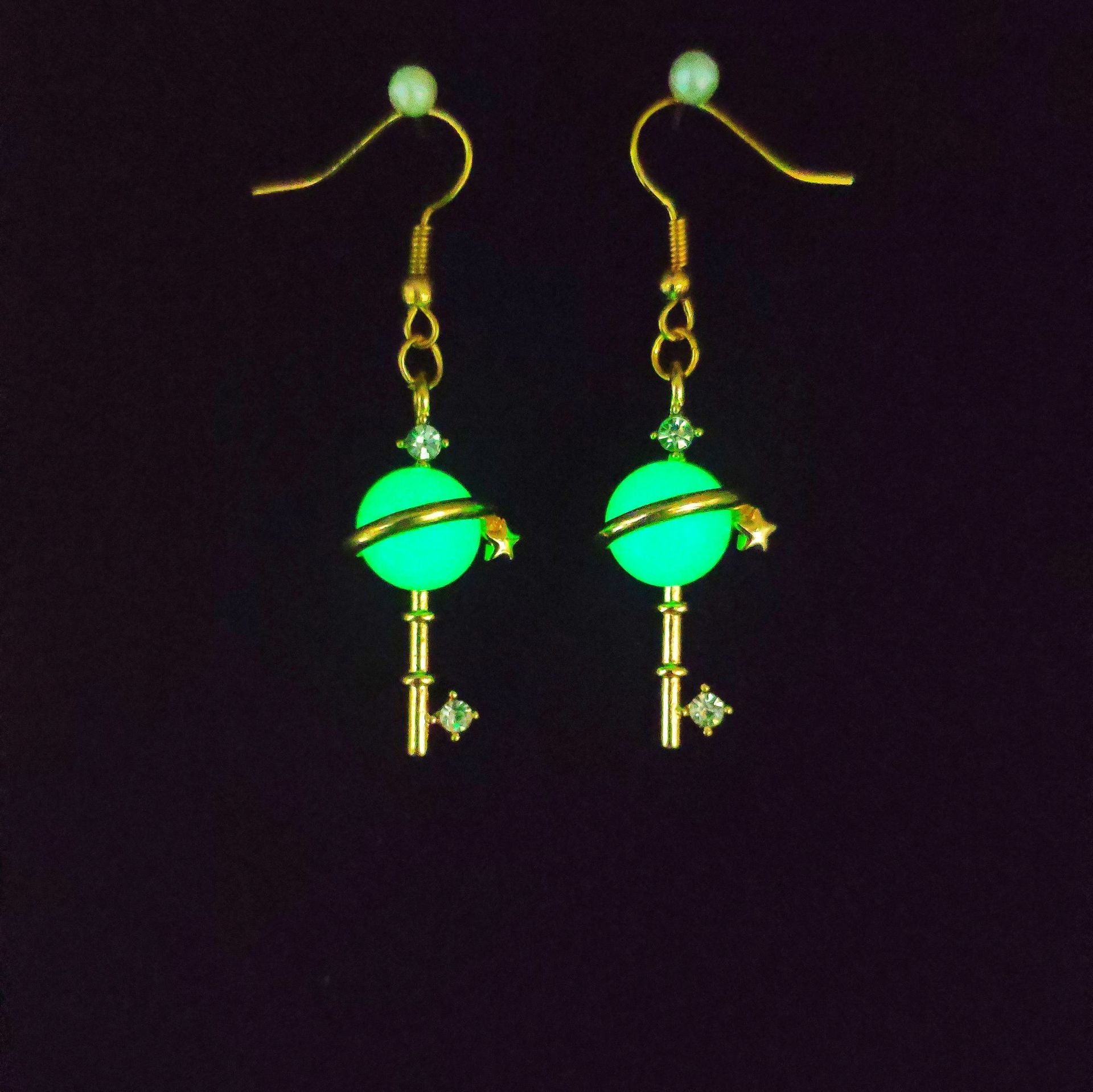 Sterne und Mond Temperament Legierung Ohrschmuck Damen