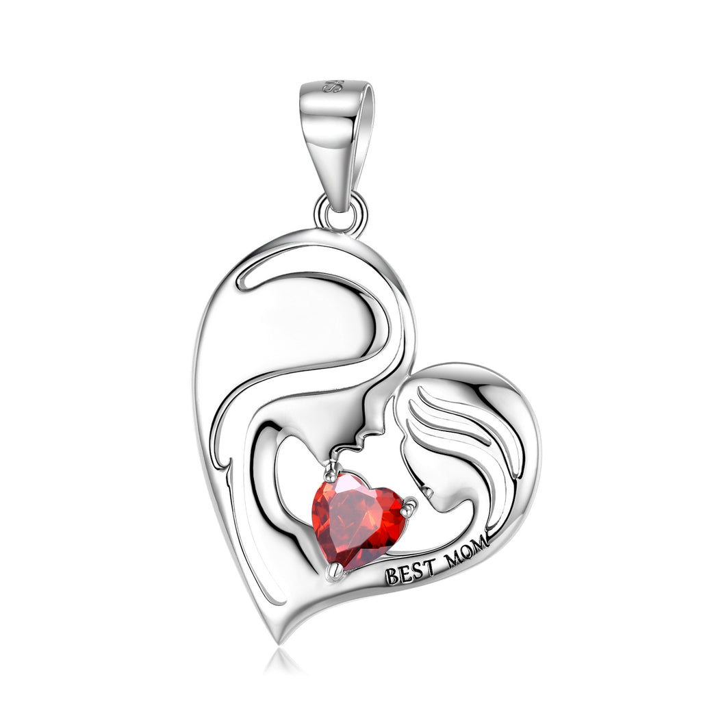 S925 Sterling Silber Beste Mama Halskette Muttertags-Serie Halskette