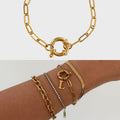 DIY Abnehmbares Matrosenschnallen-Armband aus Titanstahl (Ofenvakuum)