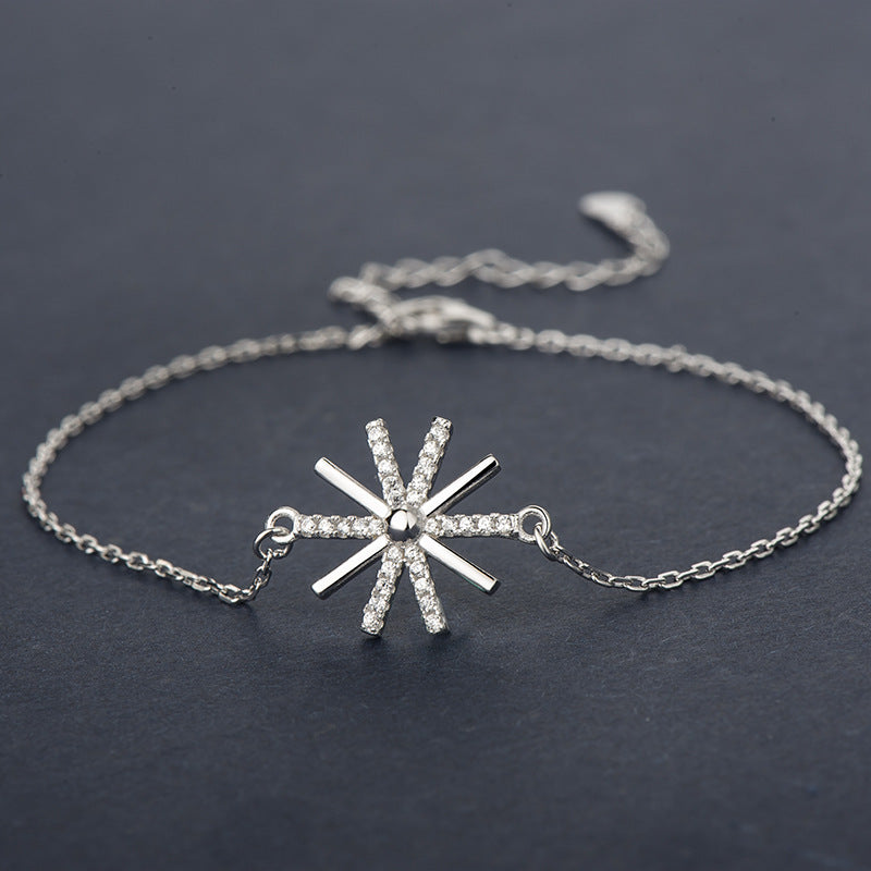 SONNENBLUMEN-Armband Retro Minorität Schneeflocke