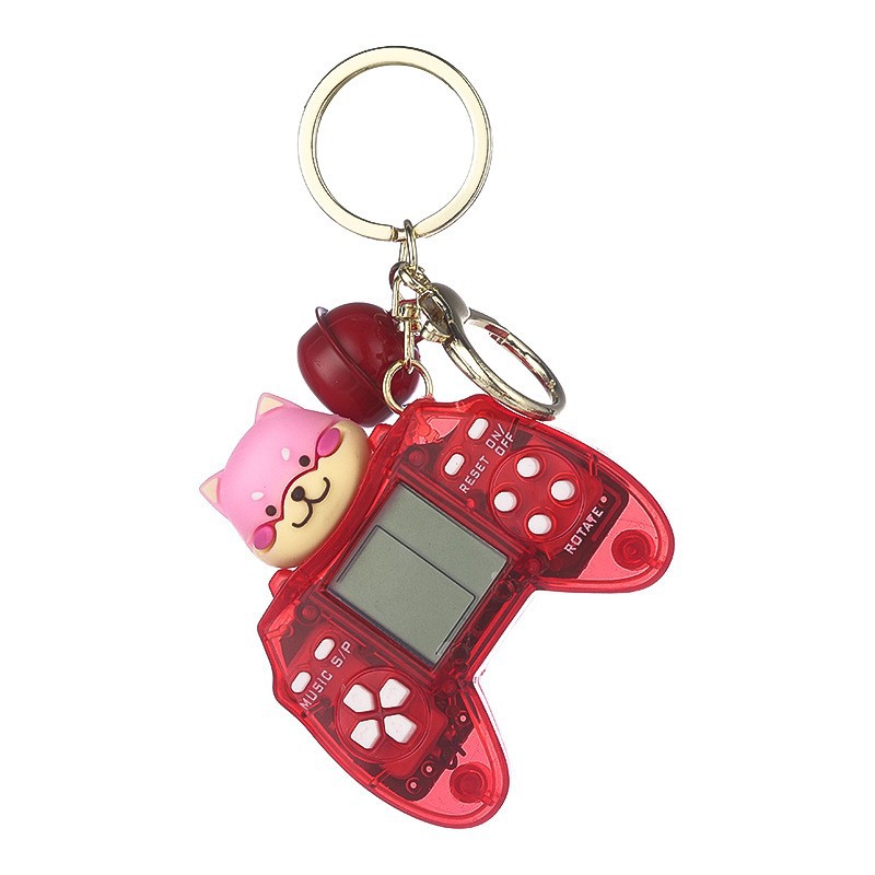 Llavero de consola de juegos mini de dibujos animados