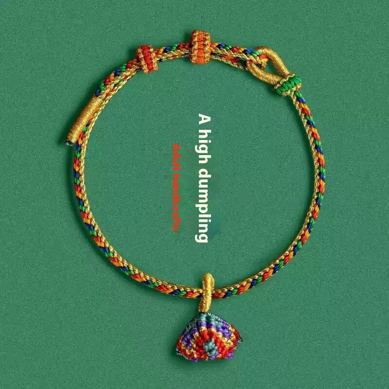 Dragon Boat Festival Colorful Rope Hand Weaving Bracelet