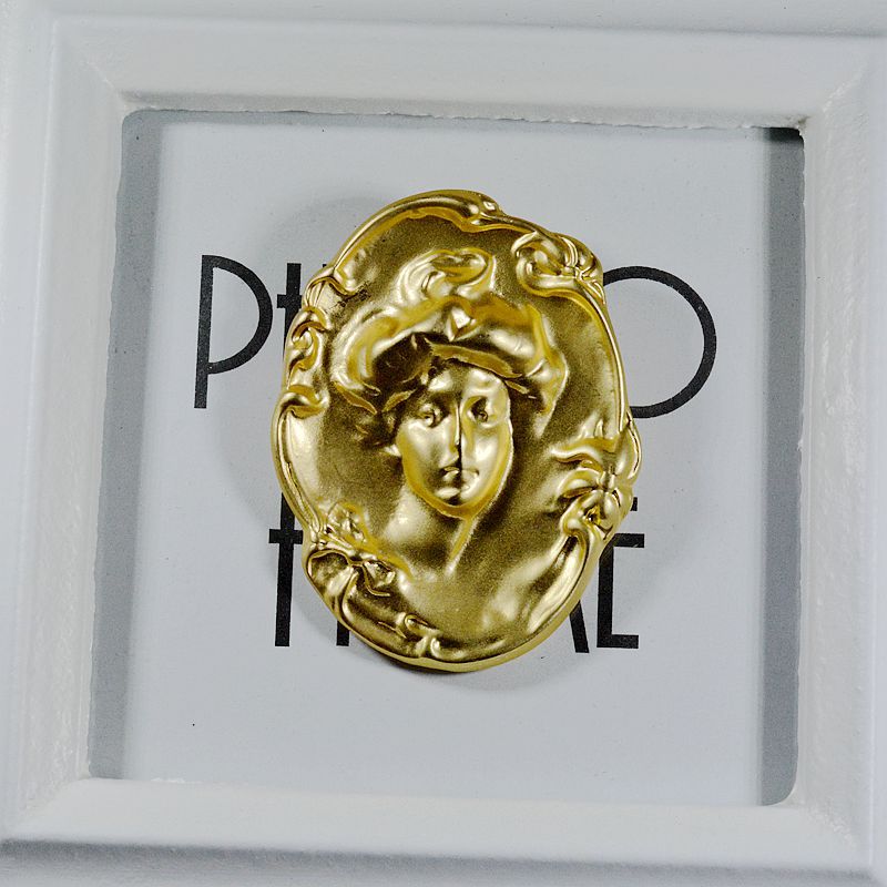 Mattgold Schönheit Korsage Accessoires Nadel Kleidung Accessoires