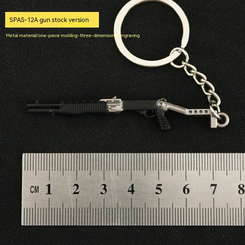 Llavero de Juguete de Metal Gun