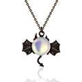 Halskette Dämon aus Sterlingsilber Halloween Schmuck