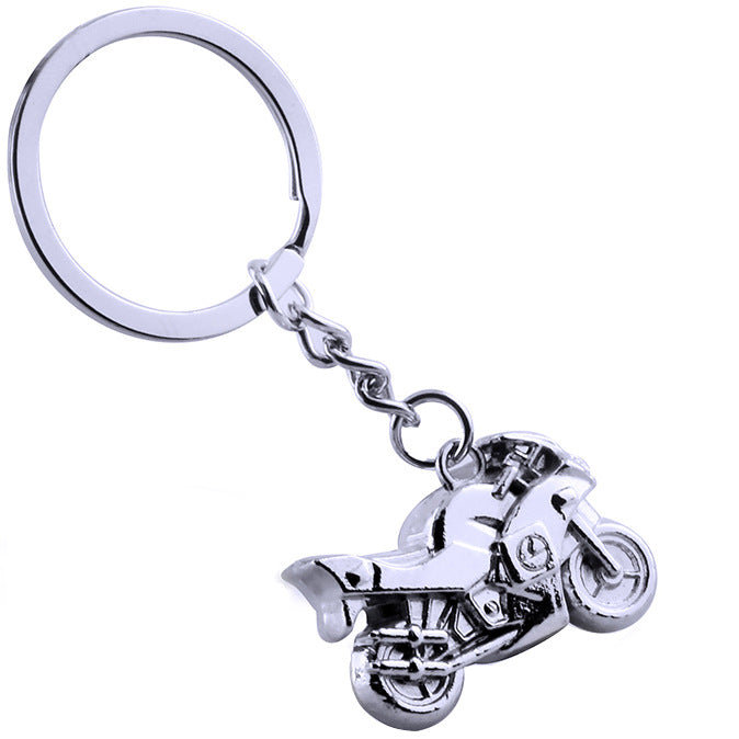 Personalidad Creativa Estilo Moto Carreras Llavero para Hombre