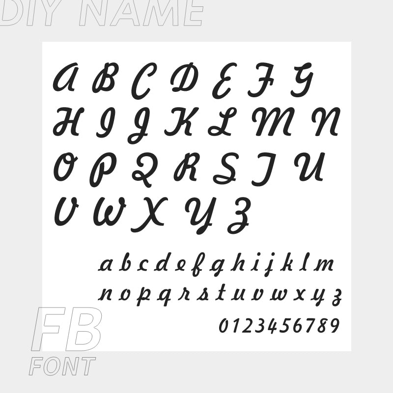 Tobillera personalizada de acero inoxidable 316L con letras del alfabeto inglés