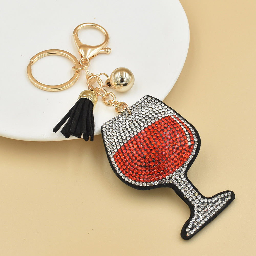 Elegante colgante de bolso con diseño de animal de dibujos animados