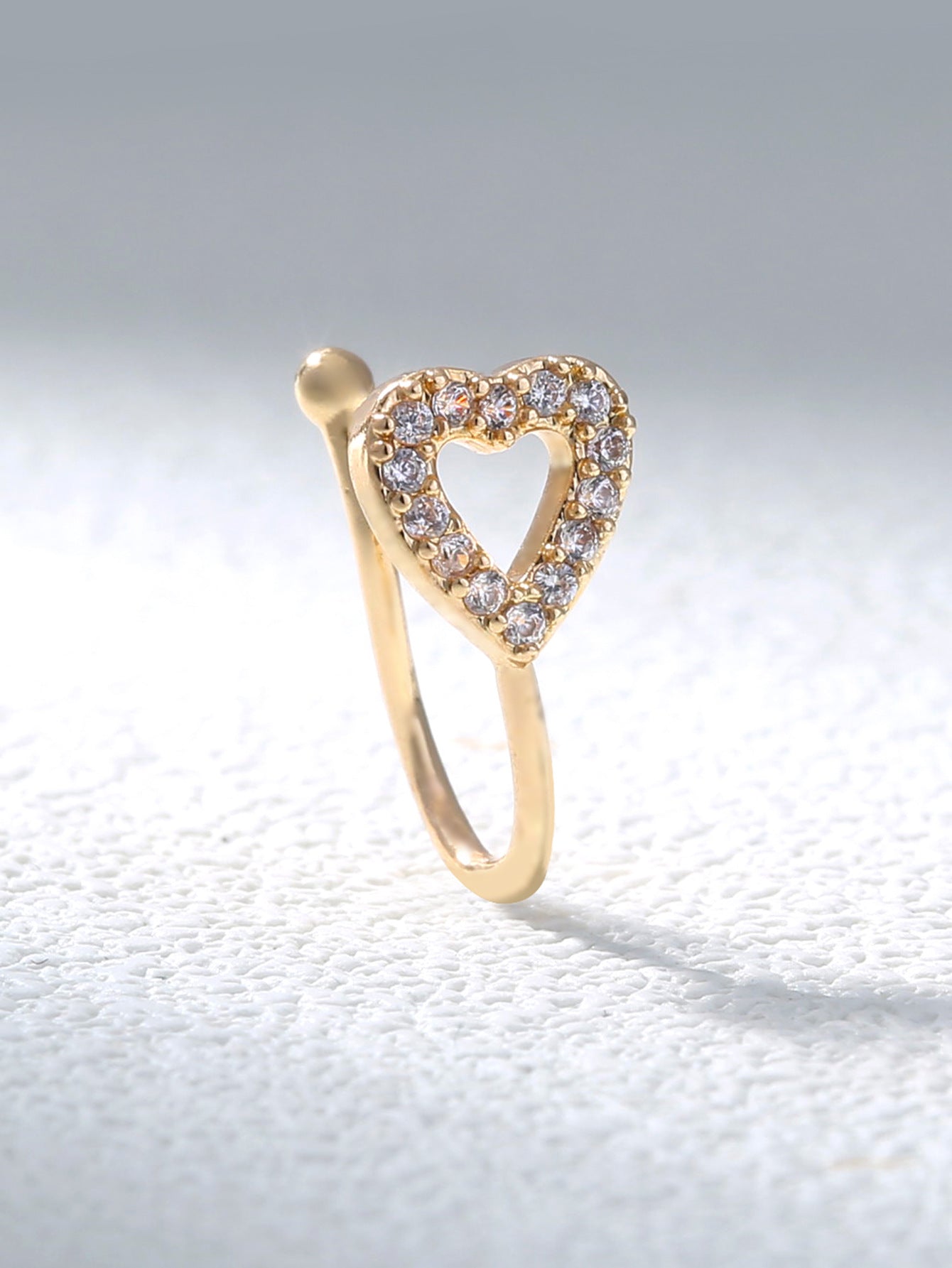 Anillos de nariz pequeños para mujer para perforaciones