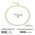Pulsera Addison bicolor en oro