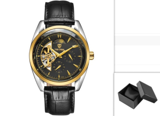 P Katwis Uhren Tourbillon Uhren Männer durchbrechen das Ende der Sterne wasserdichte mechanische Automatikuhren