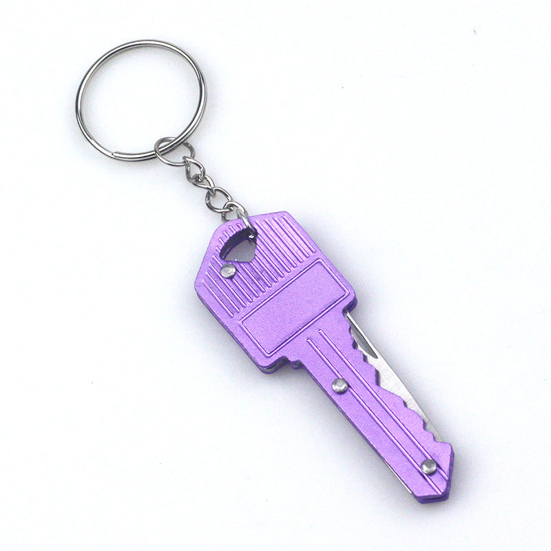 Colgante con mini navaja multiusos EDC