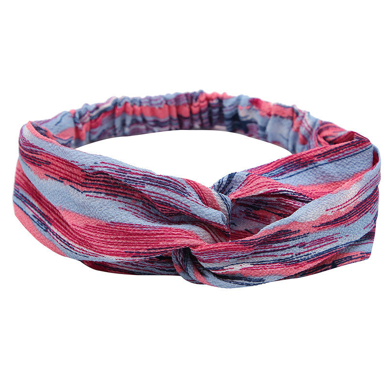 Women's Polka Dot Printed Bohemian Sweet Simple Hair Band
