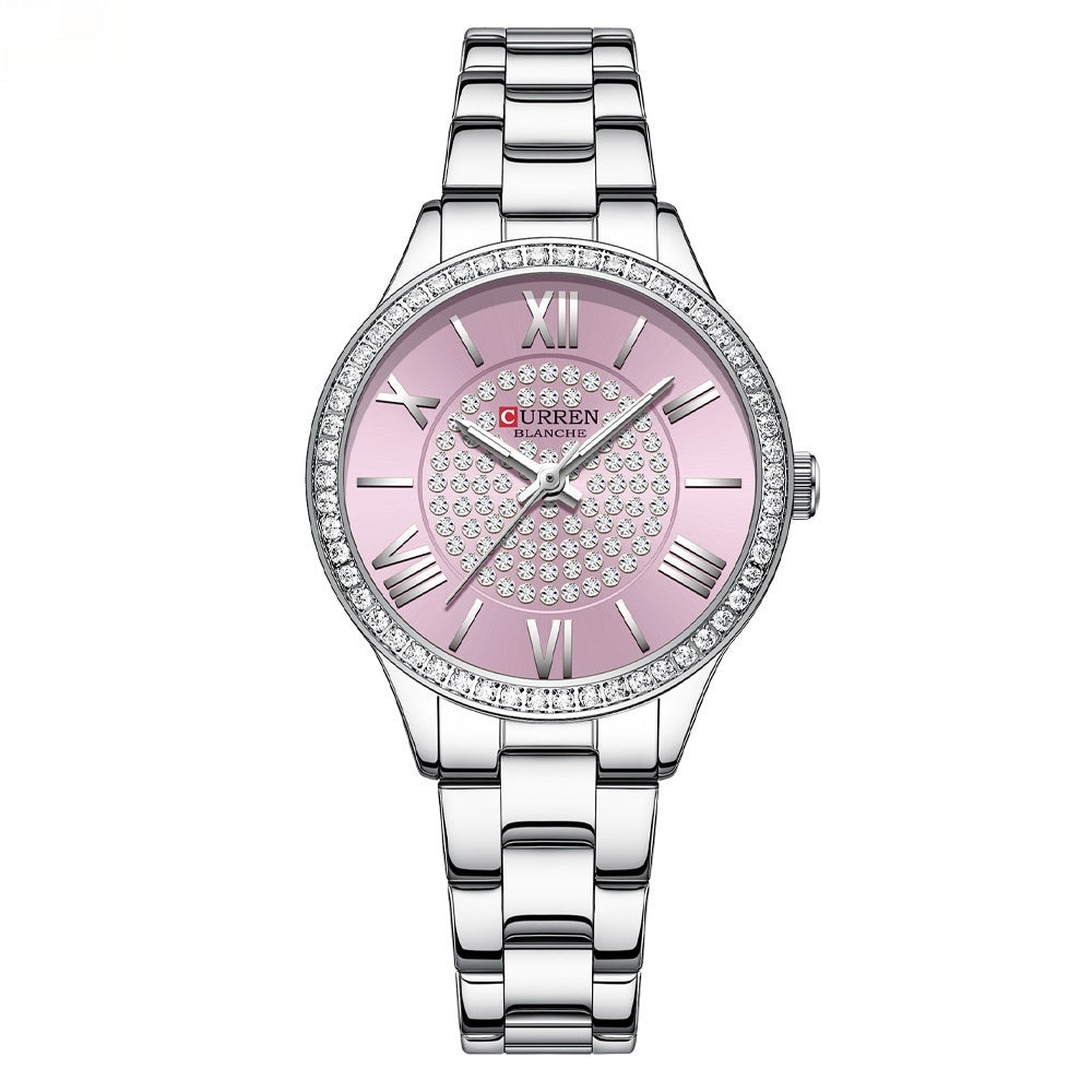 Reloj informal de cuarzo para mujer