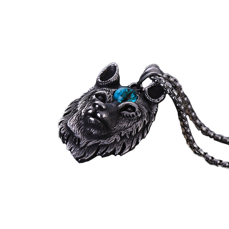 Halskette Hochwertige Metall Anhänger Herren Rock Party Punk Schmuck