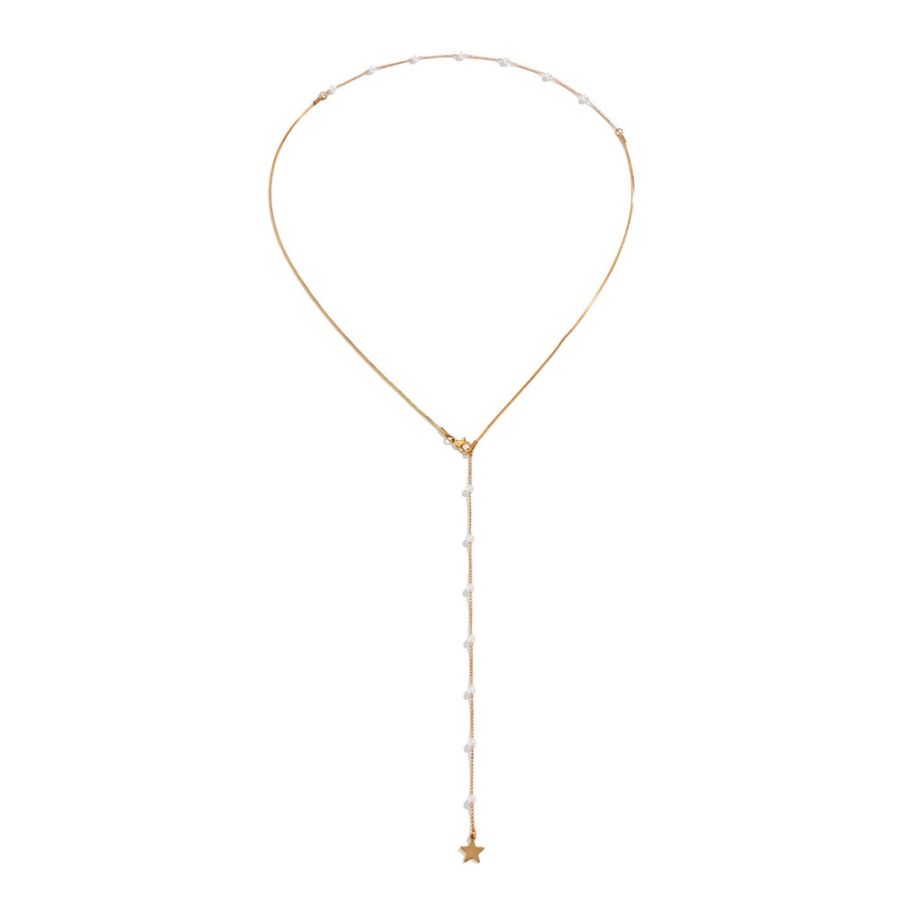 Niche Design Pearl Necklace Simple
