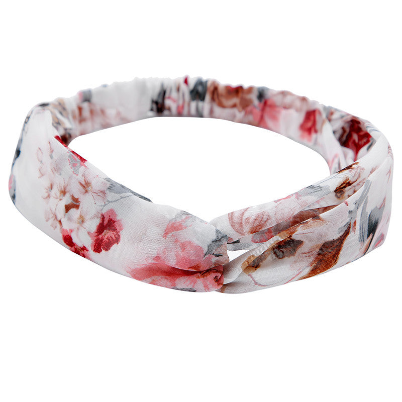 Women's Polka Dot Printed Bohemian Sweet Simple Hair Band