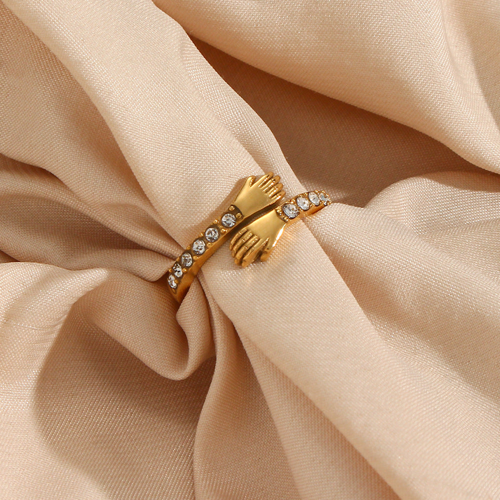 Anillo de oro Amaryllis