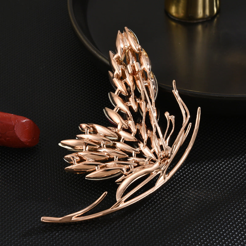 Damen modische Schmetterlingsbrosche Anstecknadel Accessoires