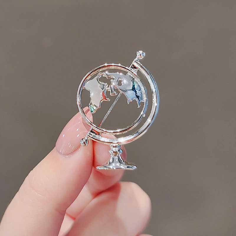 Broche de aleación en forma de globo hueco con personalidad creativa
