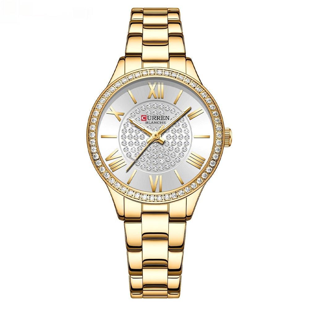 Reloj informal de cuarzo para mujer