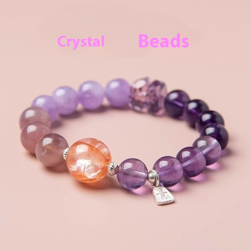 Neun Lila Feuer Armband Weiblich Amethyst Geburtsjahr Duobao Neues Chinesisches Armband