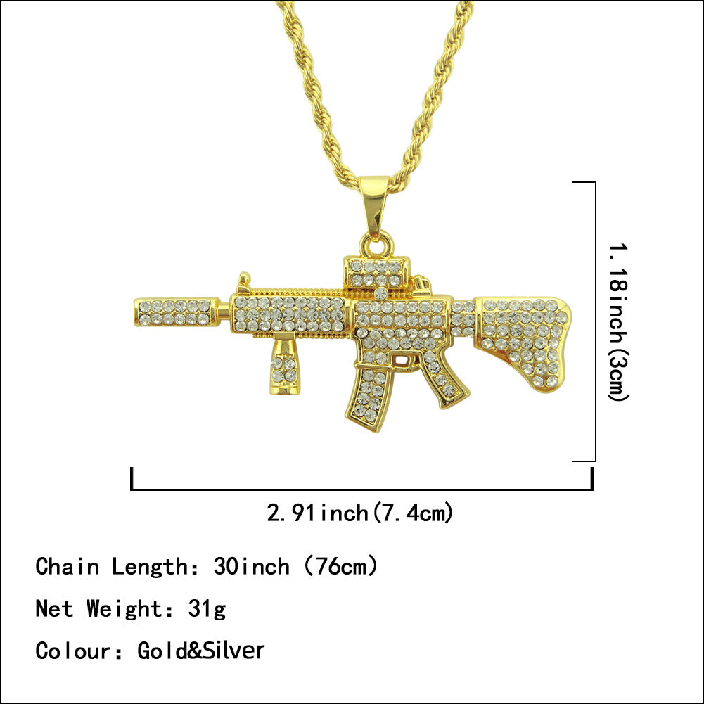 Men's Diamond Pendant Necklace Pendant
