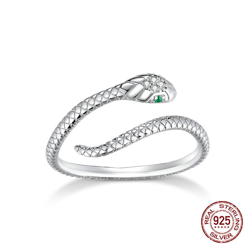 Geistesschlange Sterling Silber Schmuckset