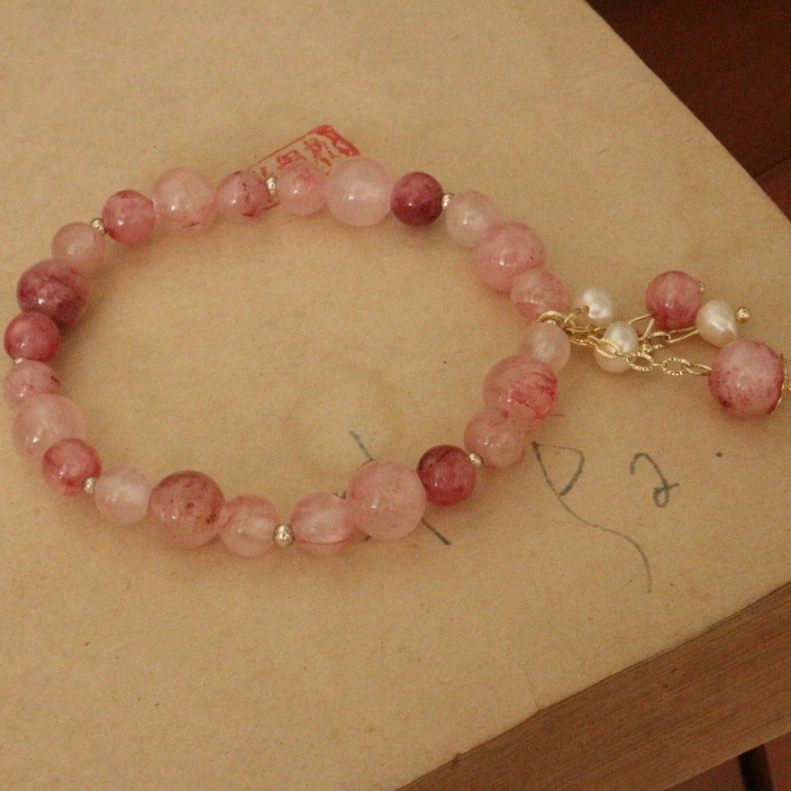 Pulsera de piedra natural para mujer - Diseño femenino
