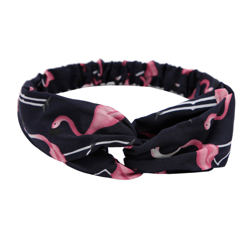 Women's Polka Dot Printed Bohemian Sweet Simple Hair Band