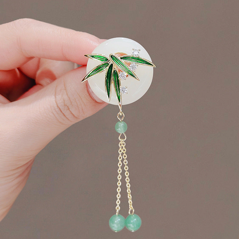 Nuevo Broche de Aleación de Alta Sensación de Nicho de Alta Gama, Pin para Abrigo y Traje, Corsage Versátil de Alta Gama