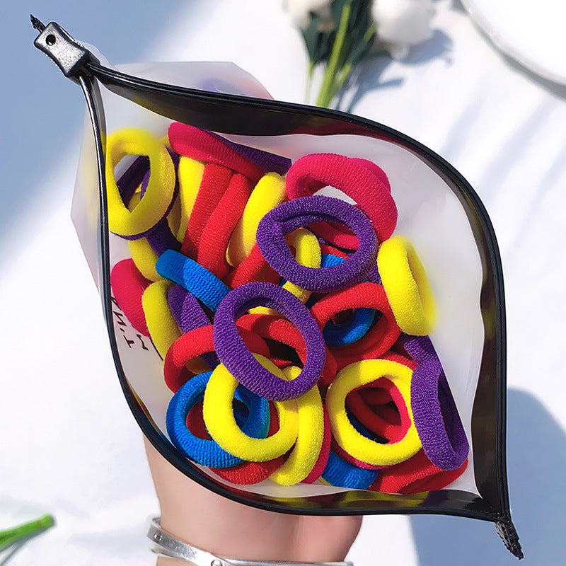 Diadema para niña, diadema colorida para niños, pequeñas bandas elásticas para el cabello