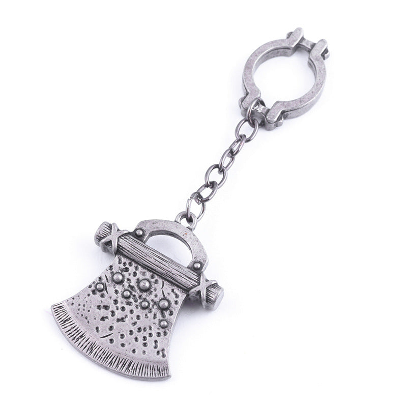 Car Keychain Halloween Theme Accessories Pendant