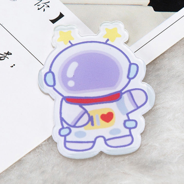 Niedliche japanische kreative Cartoon-Acryl-Brosche Mädchen Kleidung Tasche Anhänger Abzeichen Pin Schmuck