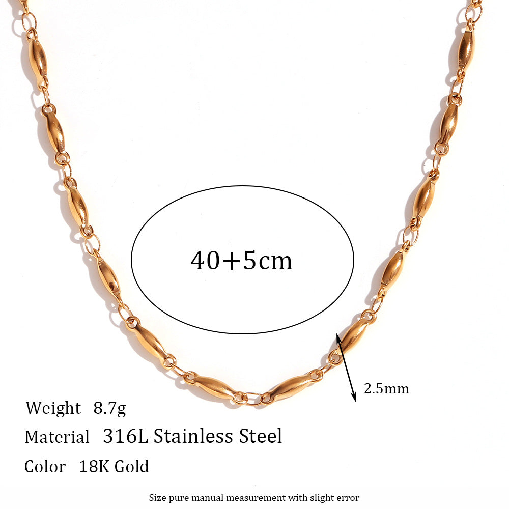 Personality Simple Chain Necklace Necklace