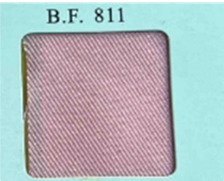 Personalized Embroidered Red Background White Keychain