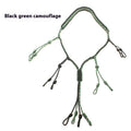 Outdoor Tactics Equipment Parachute Cord Collar Whistle Lanyard