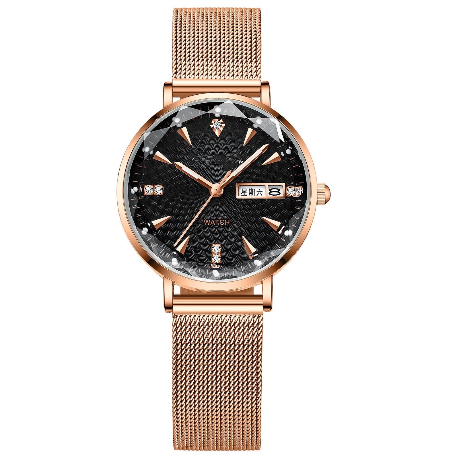 Nuevo Reloj de Cuarzo Luminoso Impermeable de Moda para Mujer