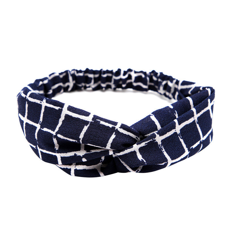 Women's Polka Dot Printed Bohemian Sweet Simple Hair Band
