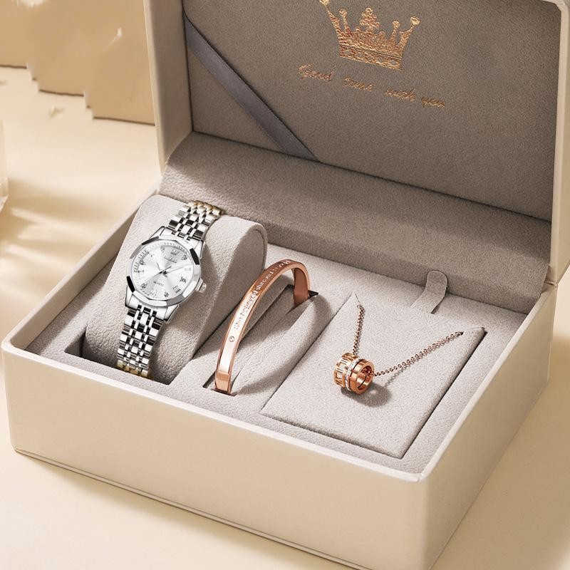 Quarz-Damenuhr-Geschenkbox
