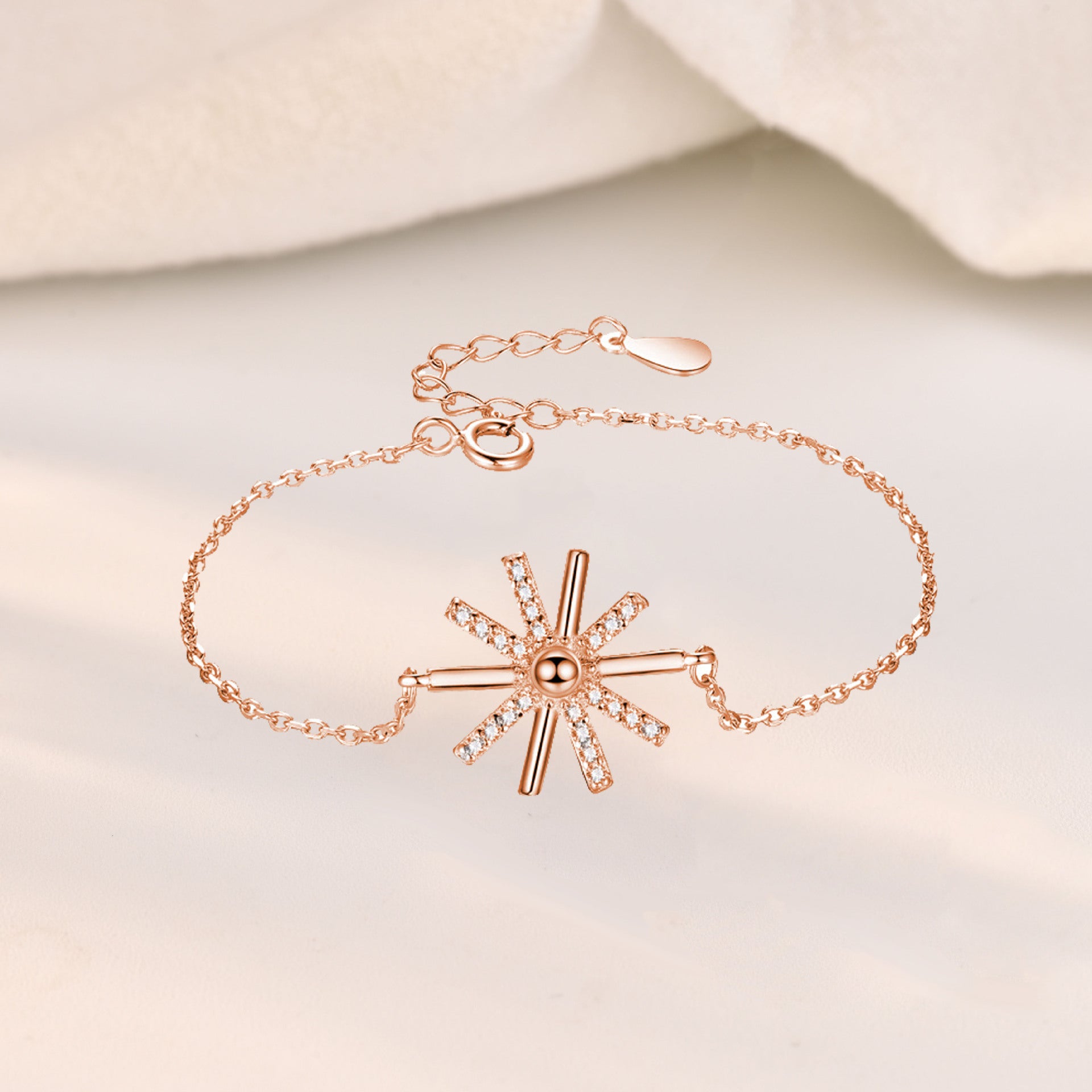 SUNFLOWER Bracelet Retro Minority Snowflake