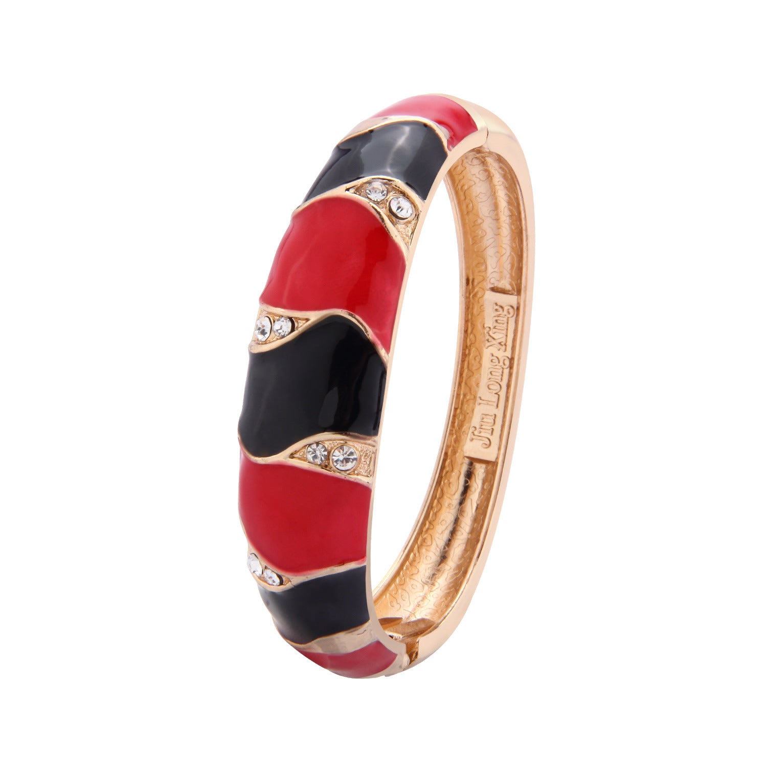 Bohemian Contrast Color Enamel Drop Oil Bracelet