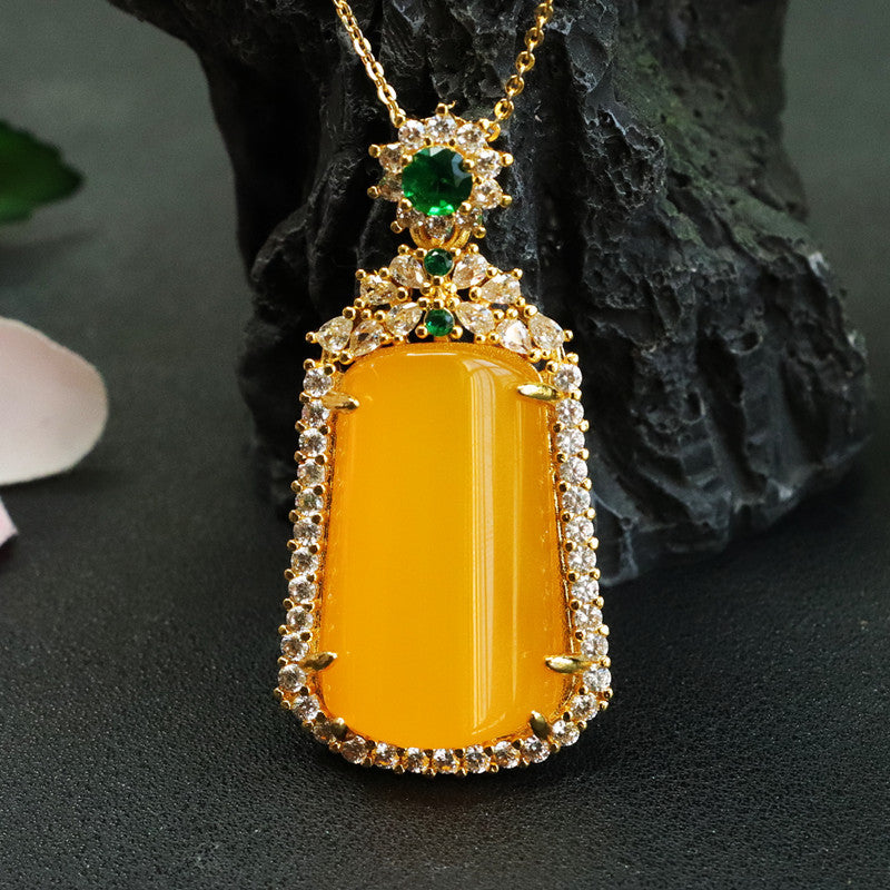 Topas Anhänger Achat Ohne Marke Schmuck