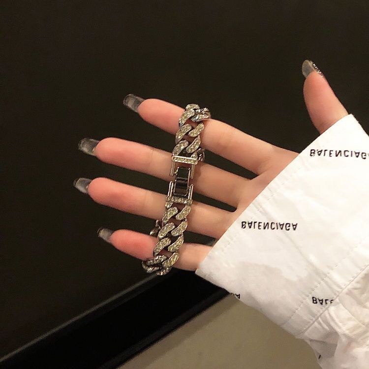 Kubanisches dickes Armband für Damen, Sommer, Ins-Design, besondere Interessen