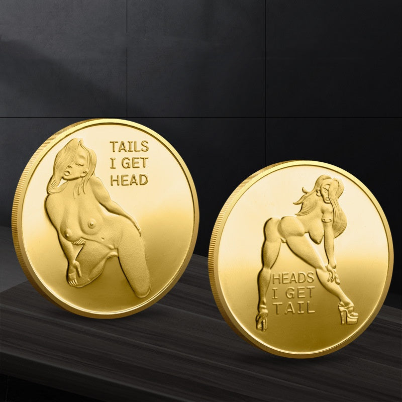 Moneda conmemorativa Chicas con suerte se arriesgan