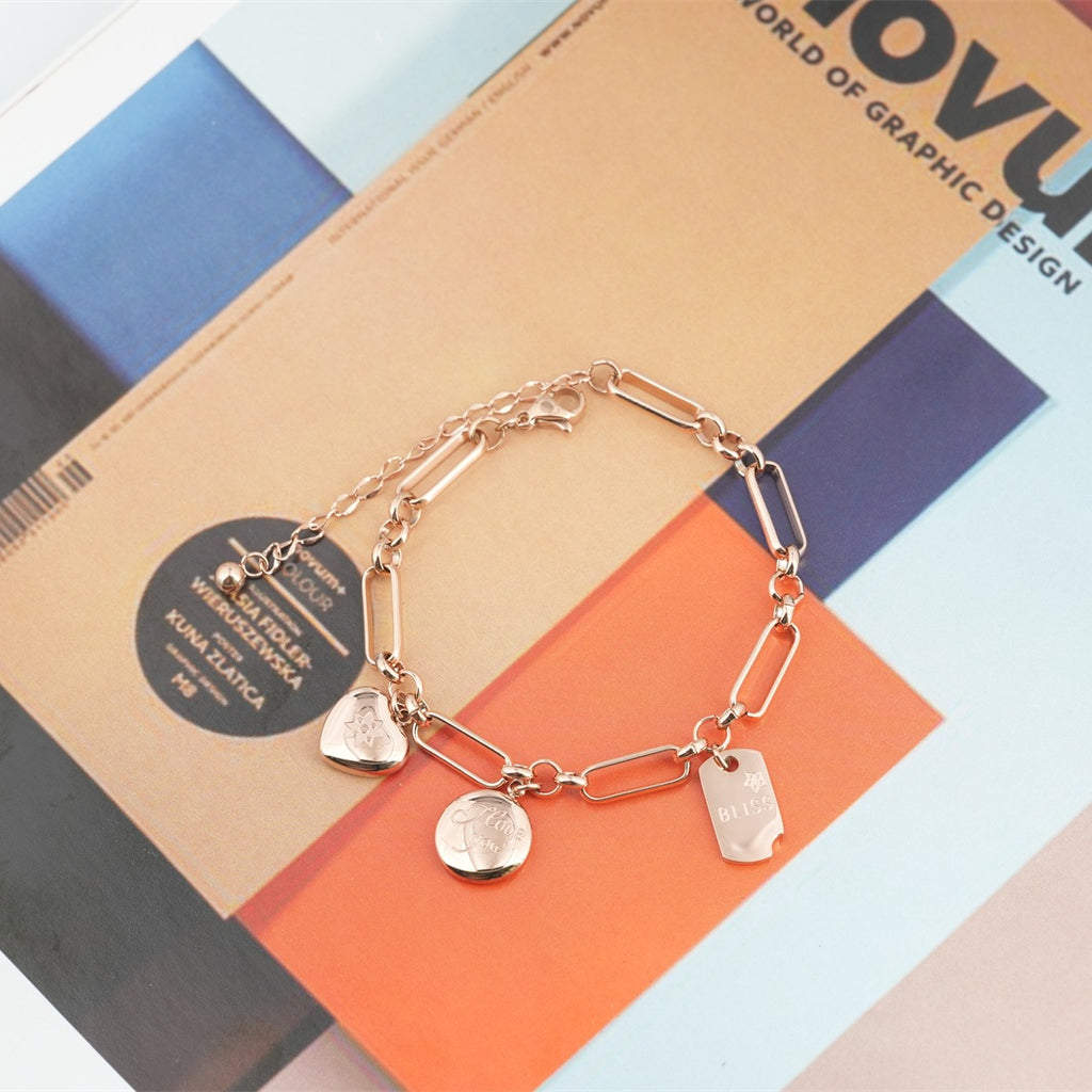 Pulsera tobillera estilo retro de Hong Kong