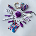 Set de llavero de alarma con defensa personal Finger Tiger
