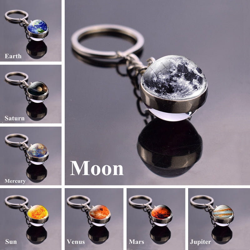 Solar System Planet Key Ring