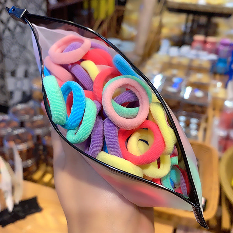 Diadema para niña, diadema colorida para niños, pequeñas bandas elásticas para el cabello