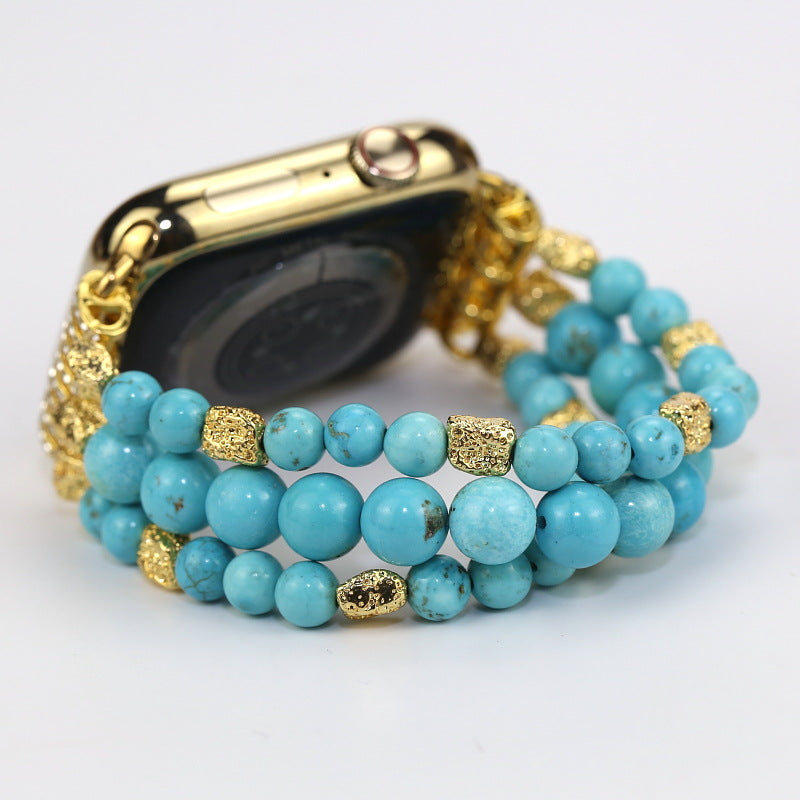 Elastisches Uhrenarmband mit mehreren Schichten und Schnalle